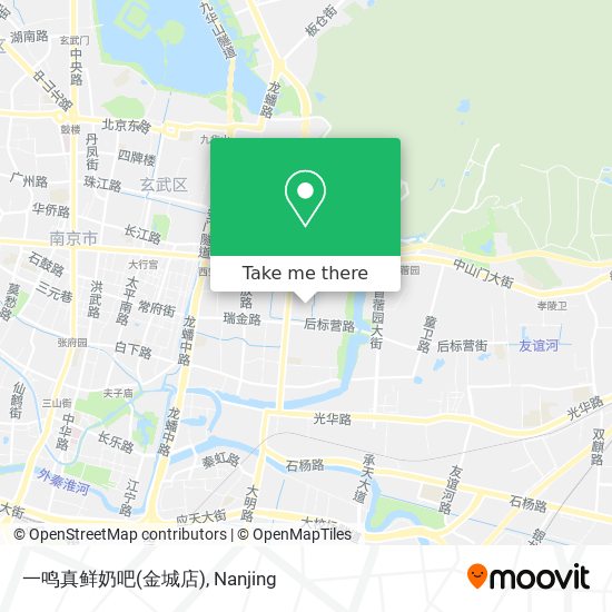 一鸣真鲜奶吧(金城店) map