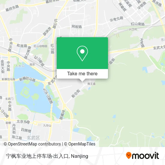 宁枫车业地上停车场-出入口 map
