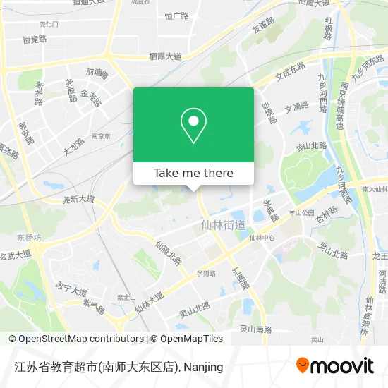 江苏省教育超市(南师大东区店) map