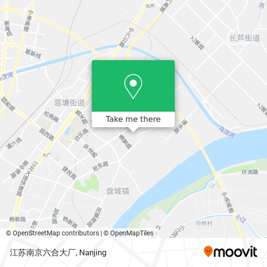 江苏南京六合大厂 map