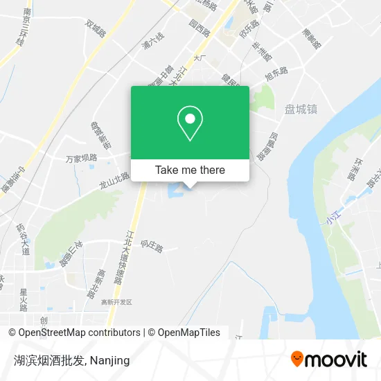 湖滨烟酒批发 map