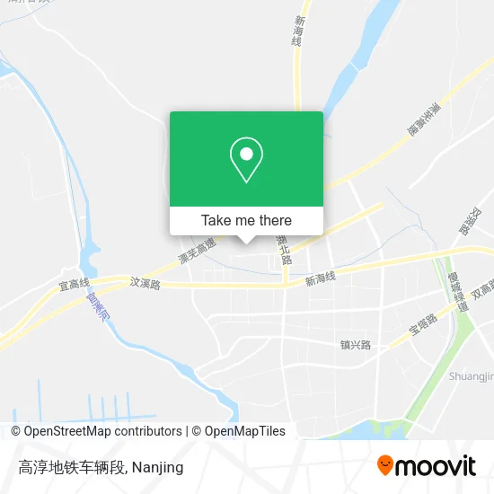 高淳地铁车辆段 map