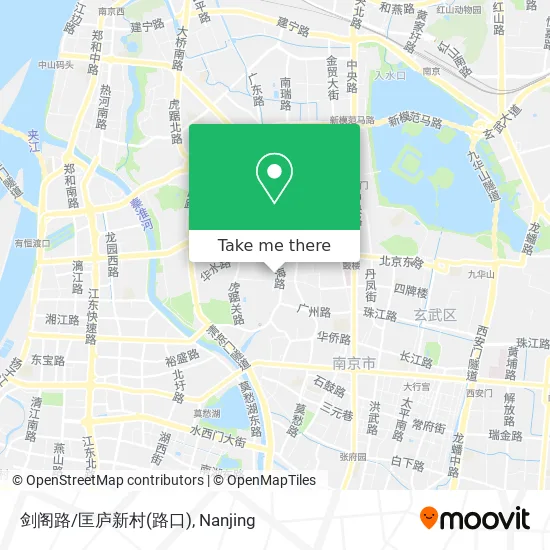 剑阁路/匡庐新村(路口) map