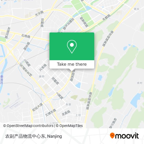 农副产品物流中心东 map