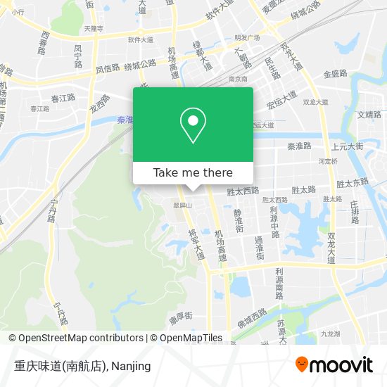 重庆味道(南航店) map