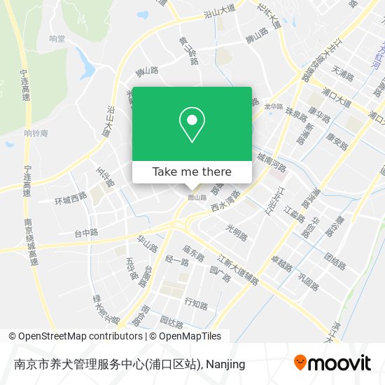 南京市养犬管理服务中心(浦口区站) map