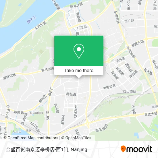 金盛百货南京迈皋桥店-西1门 map