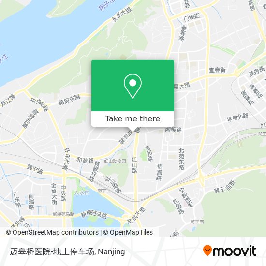 迈皋桥医院-地上停车场 map