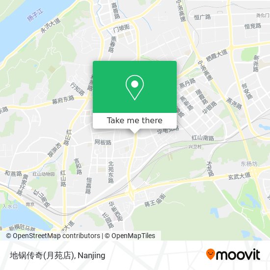 地锅传奇(月苑店) map