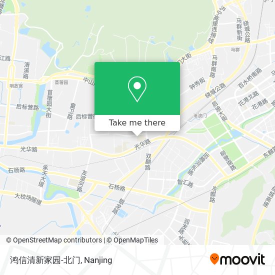 鸿信清新家园-北门 map
