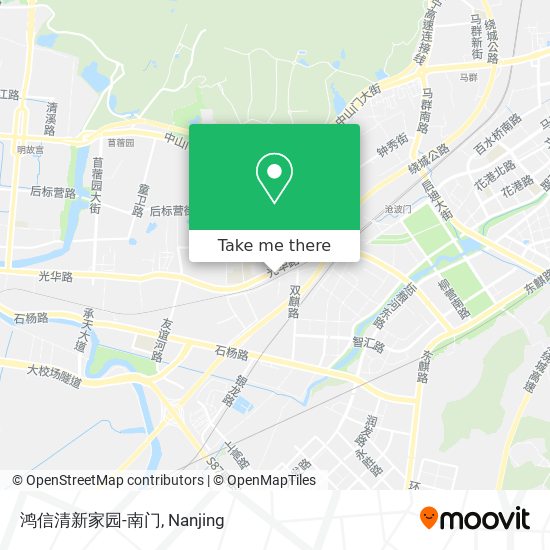 鸿信清新家园-南门 map