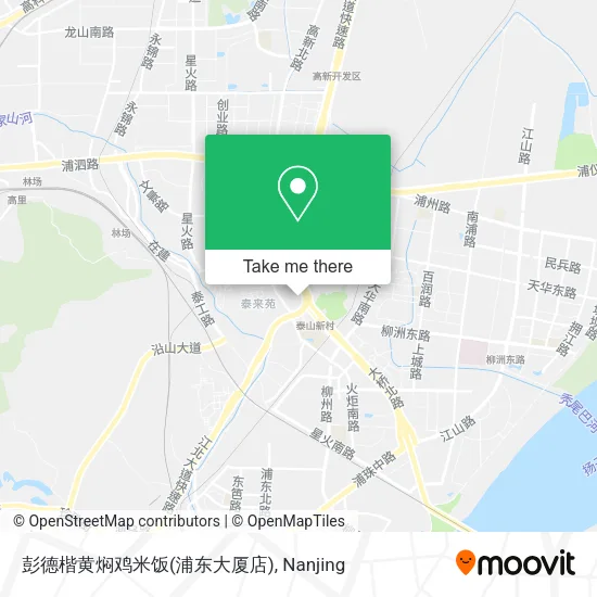 彭德楷黄焖鸡米饭(浦东大厦店) map