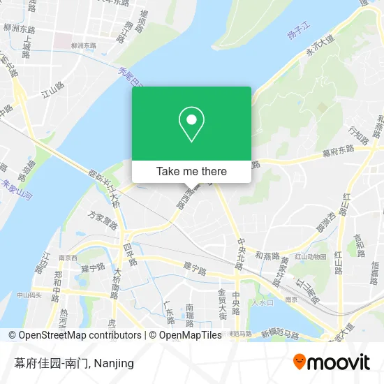 幕府佳园-南门 map
