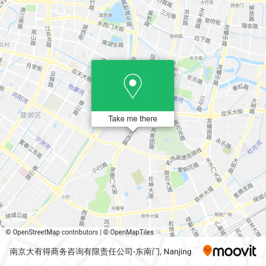 南京大有得商务咨询有限责任公司-东南门 map