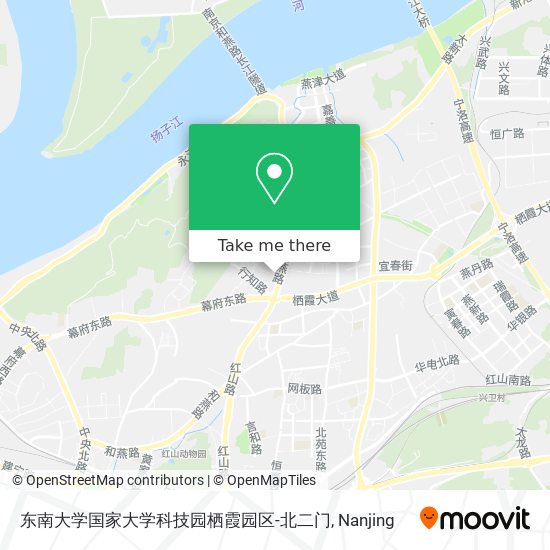 东南大学国家大学科技园栖霞园区-北二门 map