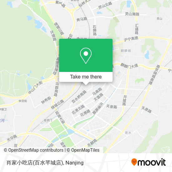 肖家小吃店(百水芊城店) map
