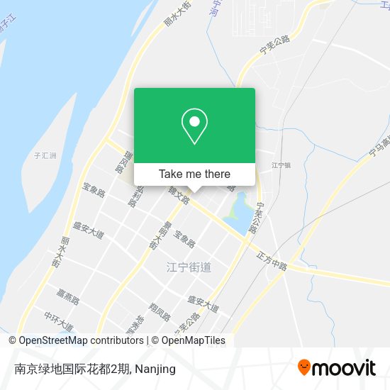 南京绿地国际花都2期 map