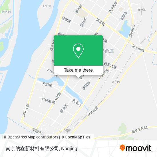 南京纳鑫新材料有限公司 map