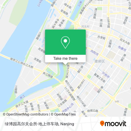 绿博园高尔夫会所-地上停车场 map