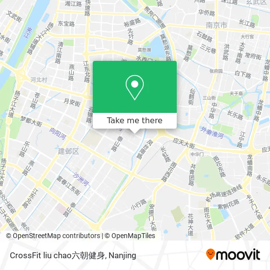CrossFit liu chao六朝健身 map