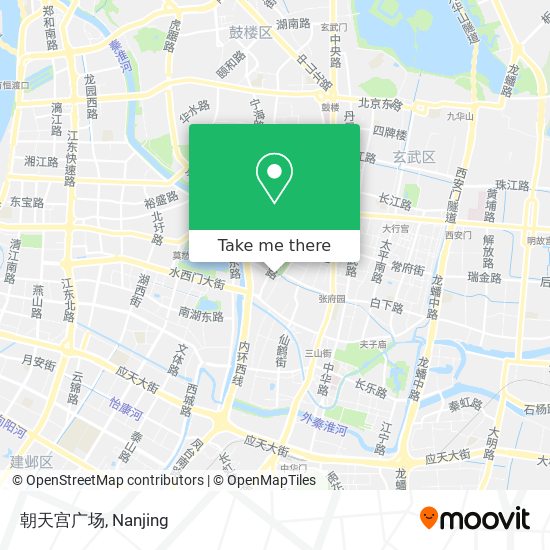 朝天宫广场 map