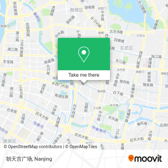 朝天宫广场 map