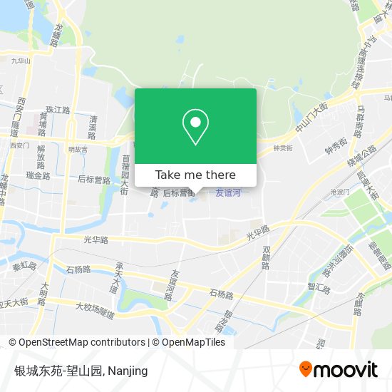 银城东苑-望山园 map