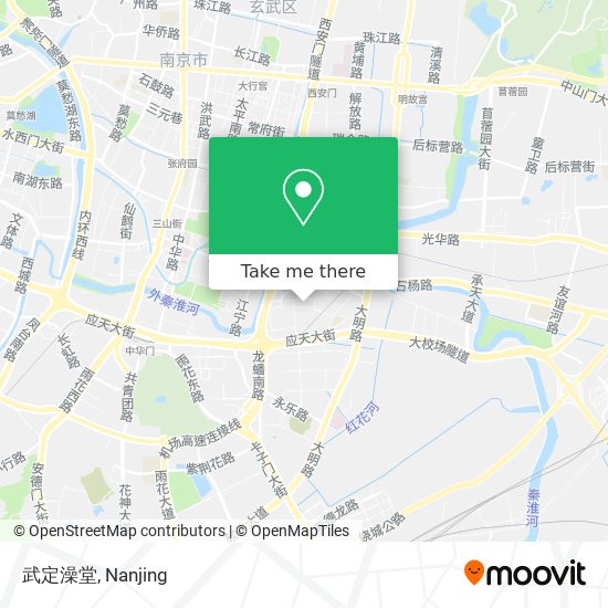 武定澡堂 map