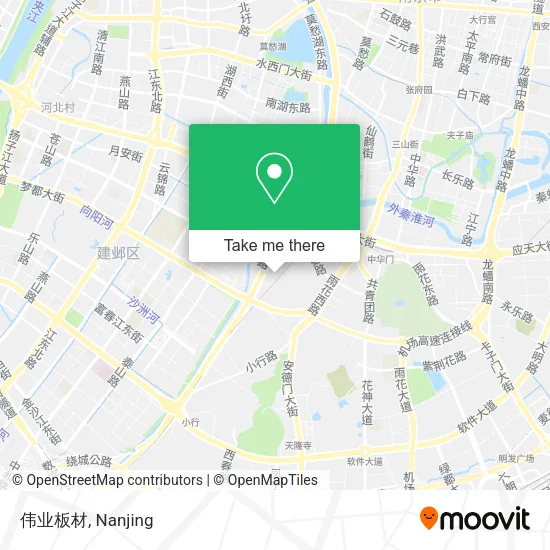 伟业板材 map