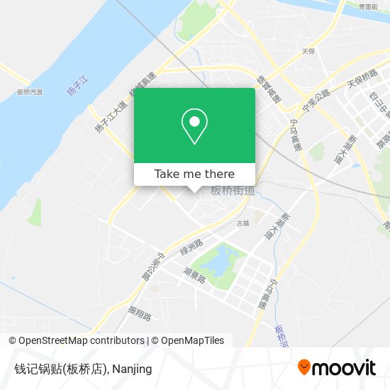 钱记锅贴(板桥店) map