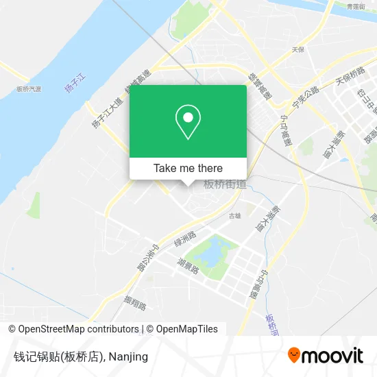 钱记锅贴(板桥店) map