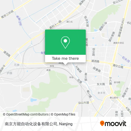 南京方能自动化设备有限公司 map