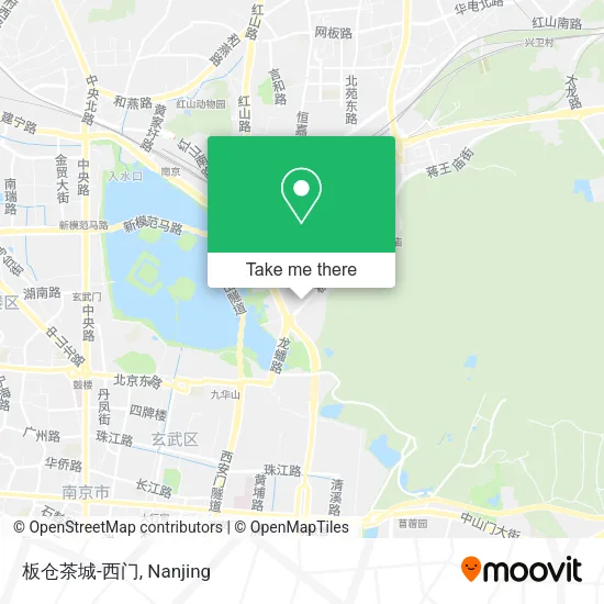 板仓茶城-西门 map