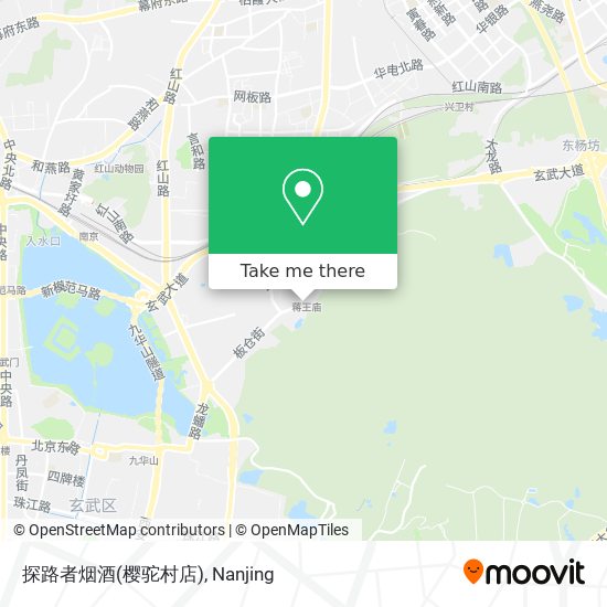 探路者烟酒(樱驼村店) map