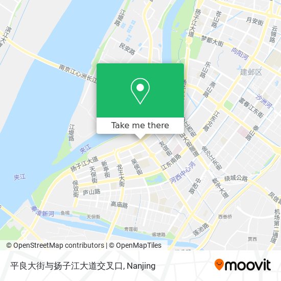 平良大街与扬子江大道交叉口 map