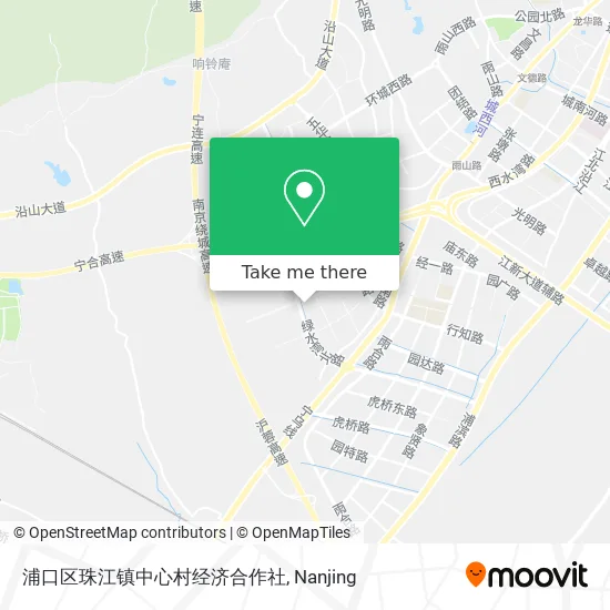 浦口区珠江镇中心村经济合作社 map