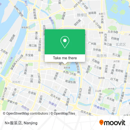 N+服装店 map