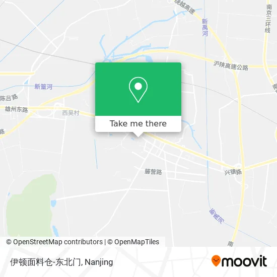 伊顿面料仓-东北门 map