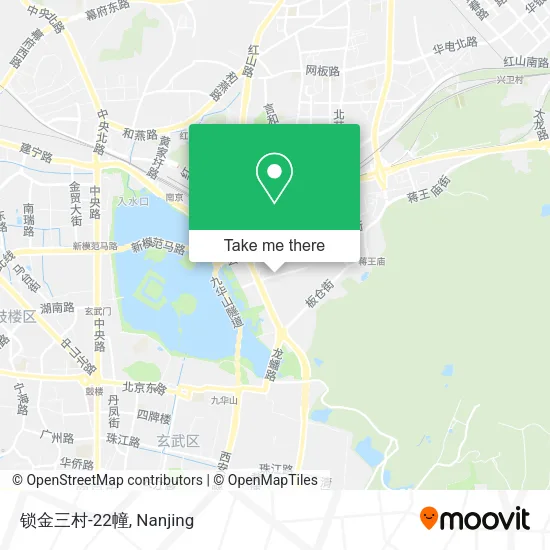 锁金三村-22幢 map