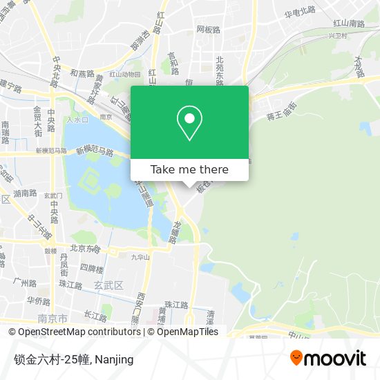 锁金六村-25幢 map