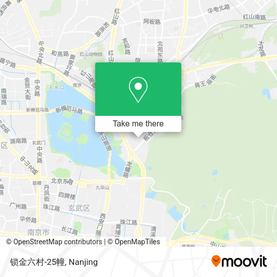 锁金六村-25幢 map