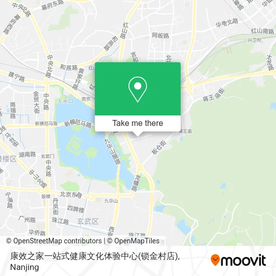康效之家一站式健康文化体验中心(锁金村店) map