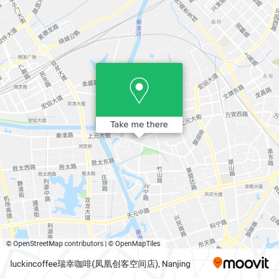luckincoffee瑞幸咖啡(凤凰创客空间店) map