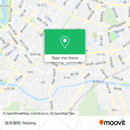 瑞幸咖啡 map
