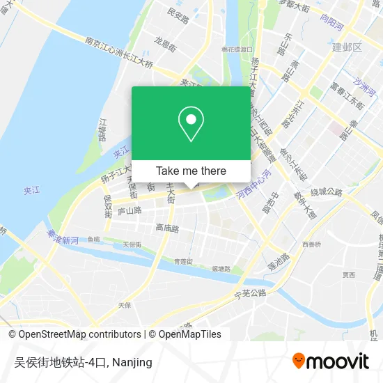 吴侯街地铁站-4口 map
