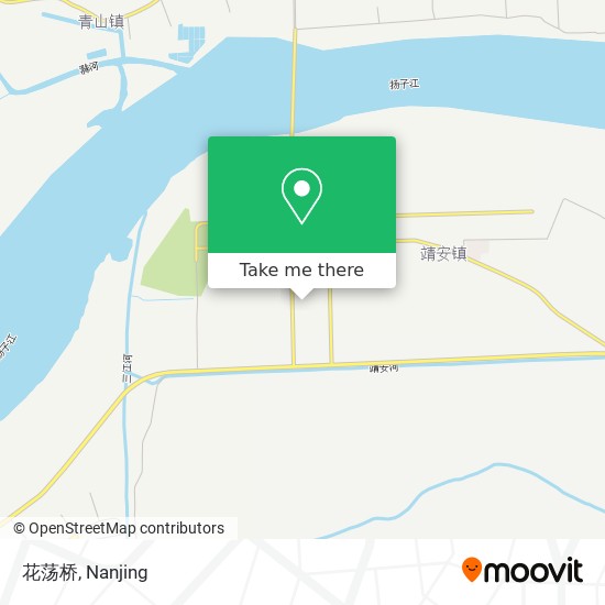 花荡桥 map
