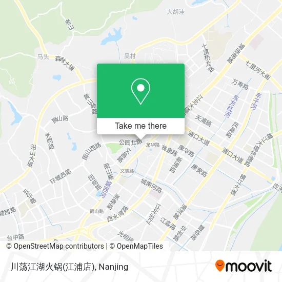 川荡江湖火锅(江浦店) map