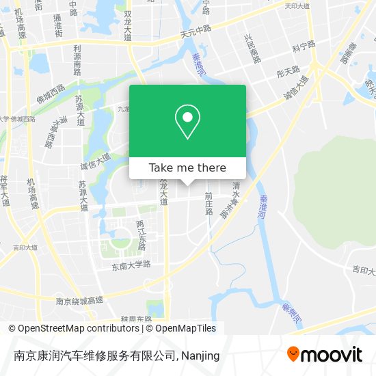 南京康润汽车维修服务有限公司 map
