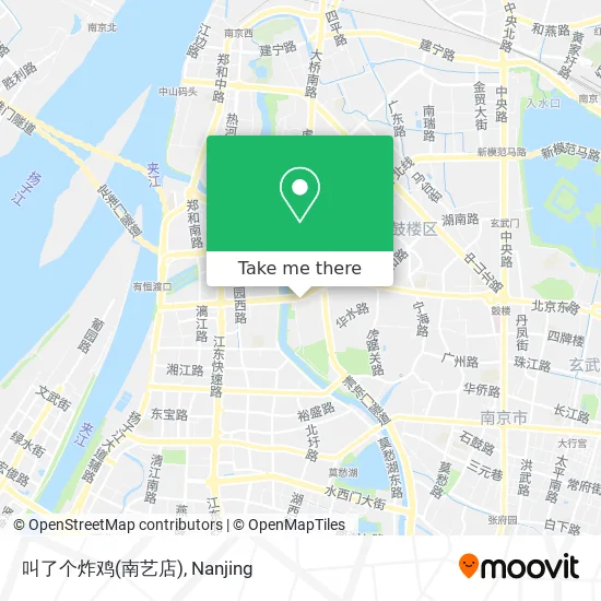 叫了个炸鸡(南艺店) map