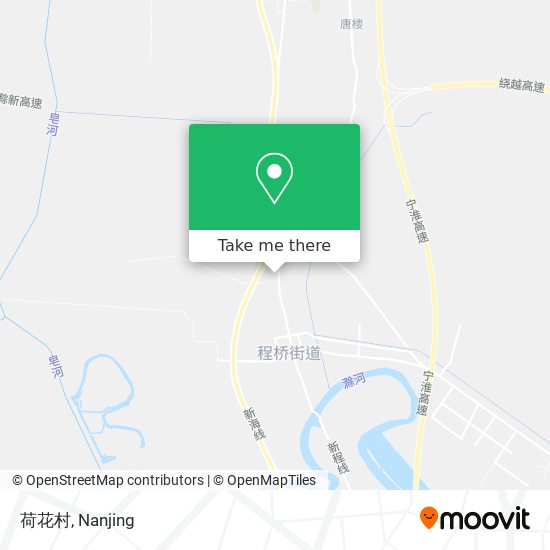 荷花村 map